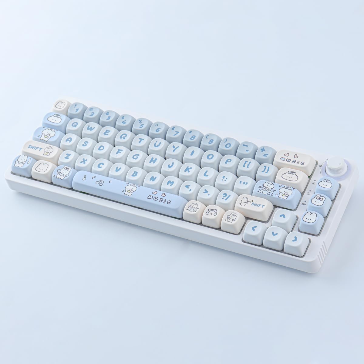 JOMKIZ 139 Keys PBT Keycaps,MOA Profile Keycaps Dye Sublimation Customized ANSI Layout Keycaps Set for Cherry MX Magnetic Switches Mechanical Keyboards