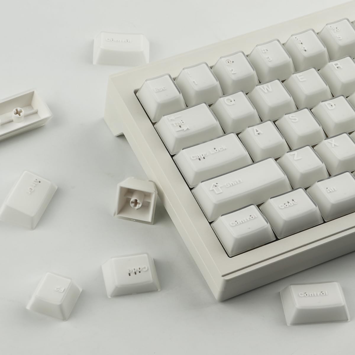 JOMKIZ Pbt Keycaps, 114 Keys Dye Sublimation Cherry Profile Keycaps Custom Keycap Set for Cherry MX Switches Mechanical Keyboards