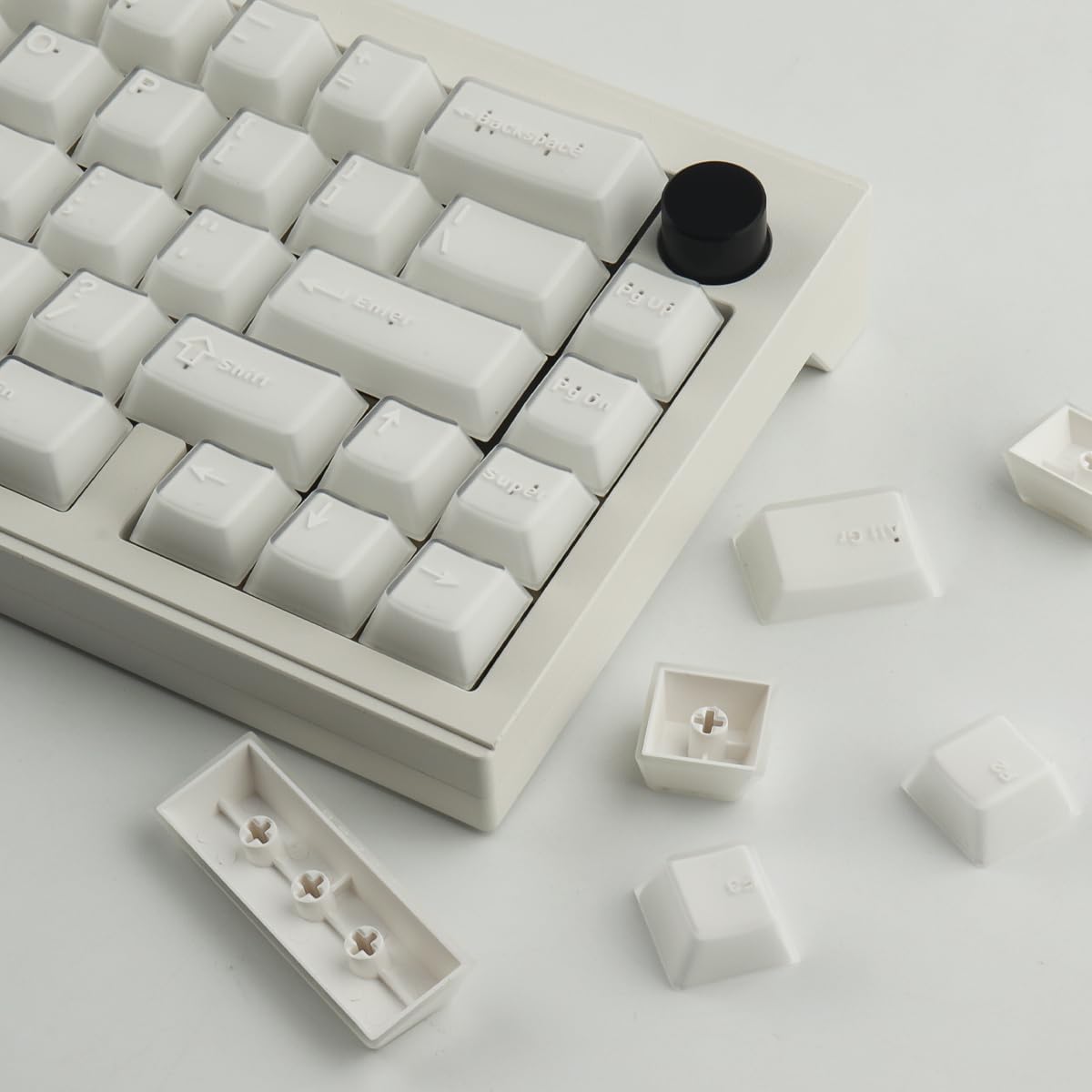JOMKIZ Pbt Keycaps, 114 Keys Dye Sublimation Cherry Profile Keycaps Custom Keycap Set for Cherry MX Switches Mechanical Keyboards