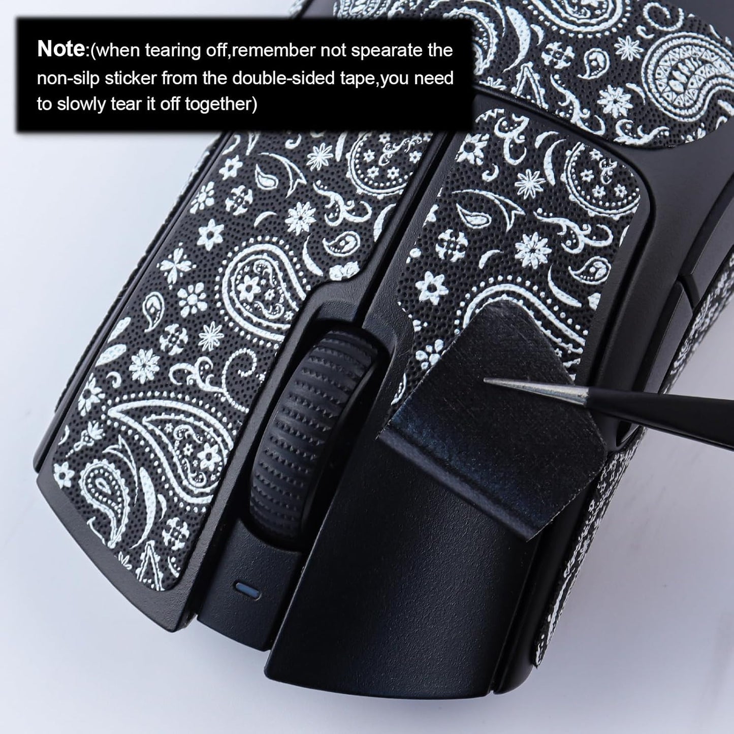 JOMKIZ Mouse Grip Tape fit for Razer Viper/Viper Ultimate, Self-Adhesive, PreCut, Sweat-Resistant, Professional Mice Upgrade Kit,for The Most Demanding Gamers and Esportsmen(6 Pieces)