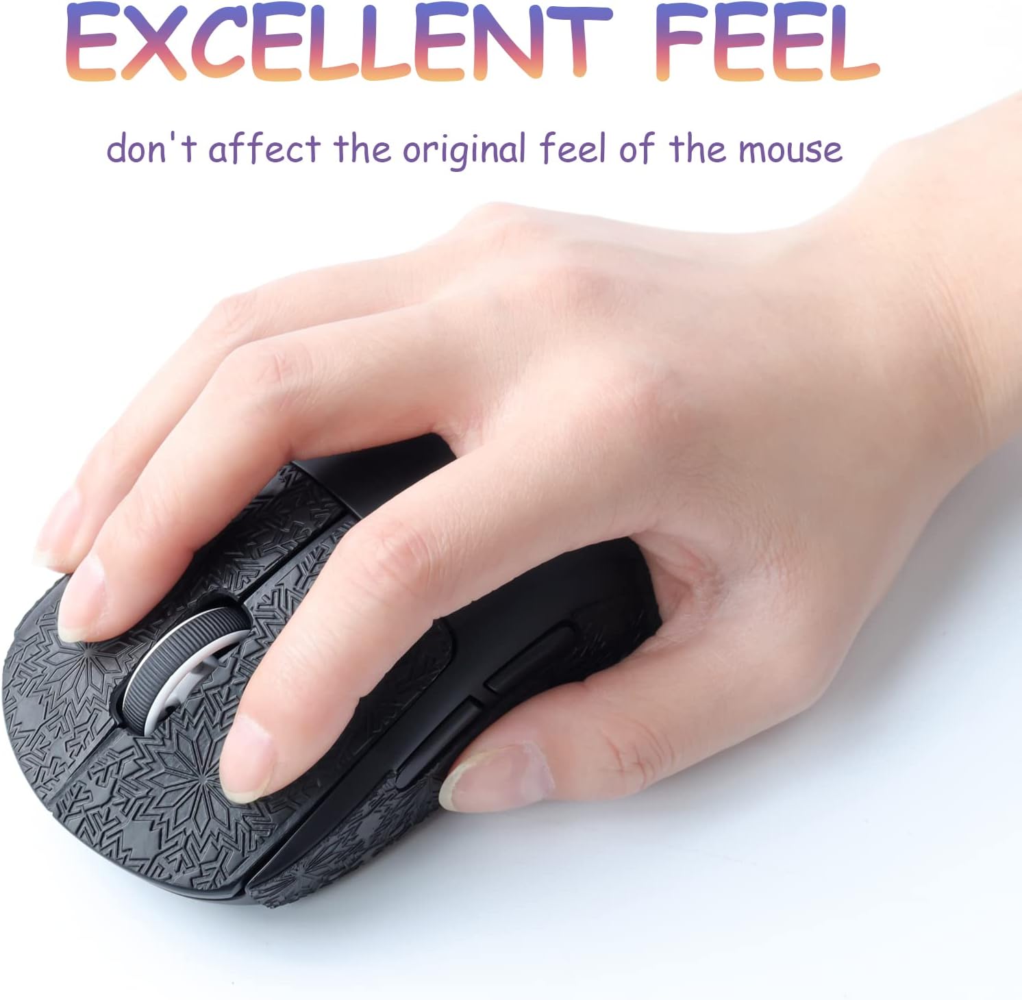 JOMKIZ Mouse Anti-Slip Grip Tape fit for Logitech G PRO X Superlight Wireless Gaming Mouse Skin, Sweat Resistant, Easy to Apply, Professional Mice Upgrade Kit,for The Most Demanding Gamers